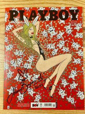 PLAYBOY COVER by MAURO BERGONZOLI 2022 - autographed by the Artist